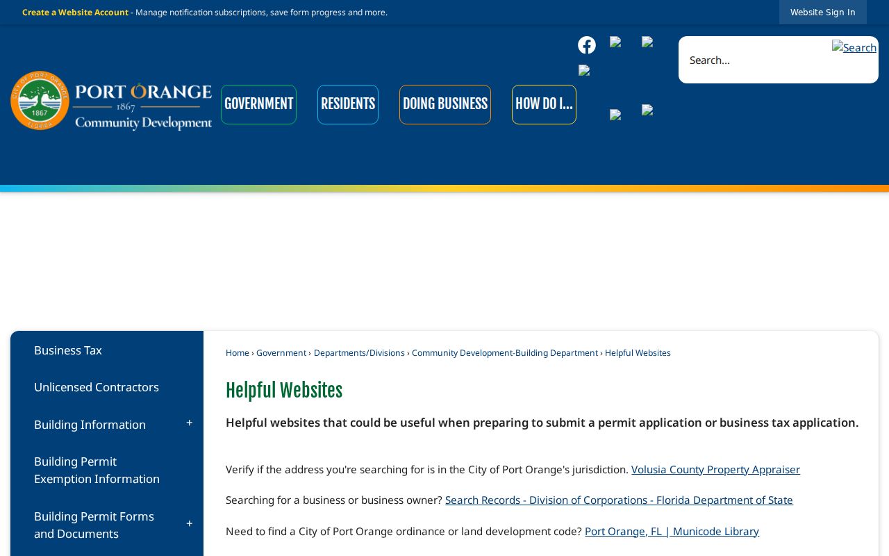 Port Orange ZIP code directory jurisdiction resources